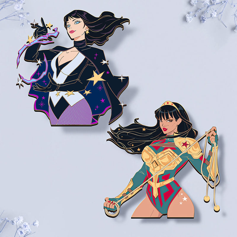 [Pre-Order] LE Women of Comics Wave 4 Main Set Enamel Pin