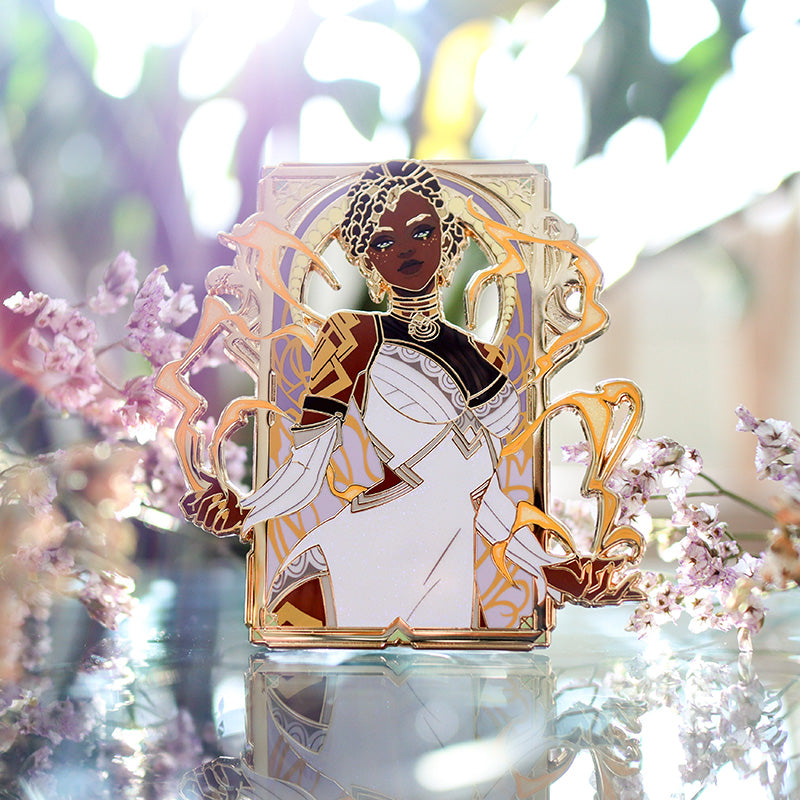 Councilor Mel Arcane Portraits Enamel Pin – Made by Nuwa