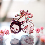 Nana and Hachi Fashion Set Enamel Pin Bundle