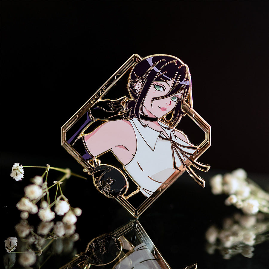 Weaponry Sorcerer JJK Open Frames Enamel Pin