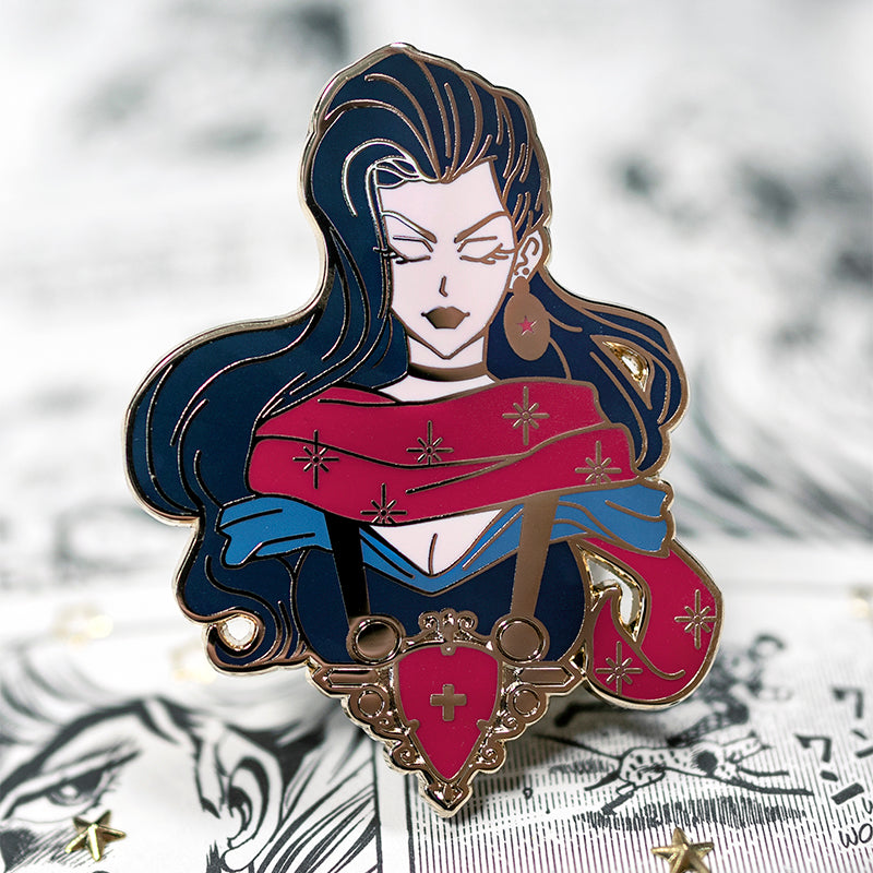 アクセサリー JOSE MOON PIN ☆ JJBA - Crazy Diamond Collar Pin ☆ – Fifth Element Pins