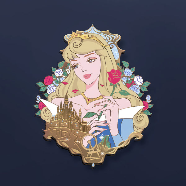 [Pre-Order] Patreon Exclusive Free To Dream Aurora Blue Dress Version Enamel Pin