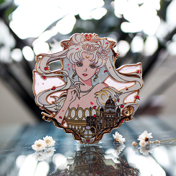 Patreon Exclusive Free To Dream Neo-Queen Serenity Enamel Pin