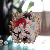 Fiend and Friend (Aki and Angel) CSM Enamel Pin