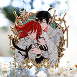 Fiend and Friend (Aki and Angel) CSM Enamel Pin