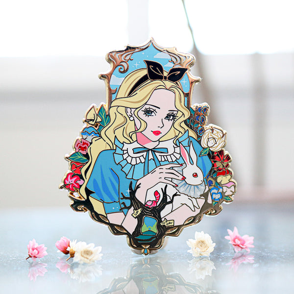 Patreon Exclusive Free To Dream Alice Enamel Pin