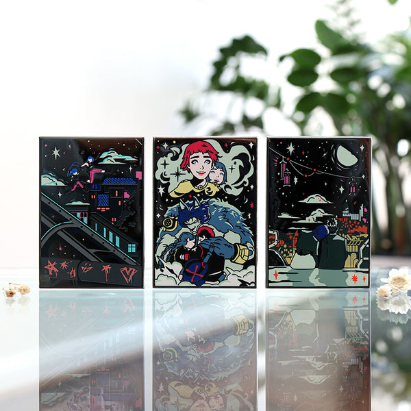 PATREON EXCLUSIVE ARCANE PANEL ENAMEL PIN SET