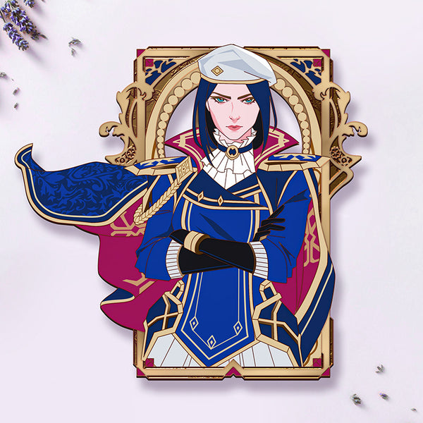 [PRE-ORDER] Commander Caitlyn Arcane Portraits Enamel Pin