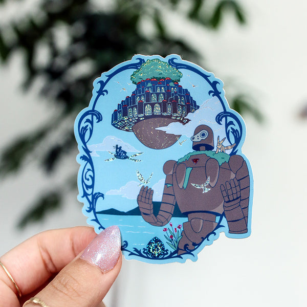 Ghibli Landscapes 3" Vinyl Sticker