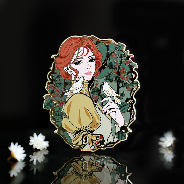 PATREON EXCLUSIVE CINDERELLA GRIMM GIRLS ENAMEL PIN
