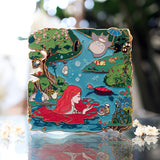 LE Ghibli "Sea Land and Sky" Landscape [Puzzle Piece Series] Enamel Pin Set