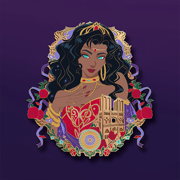 [Pre-Order] Patreon Exclusive Free to Dream Esmeralda Designer Doll Enamel Pin