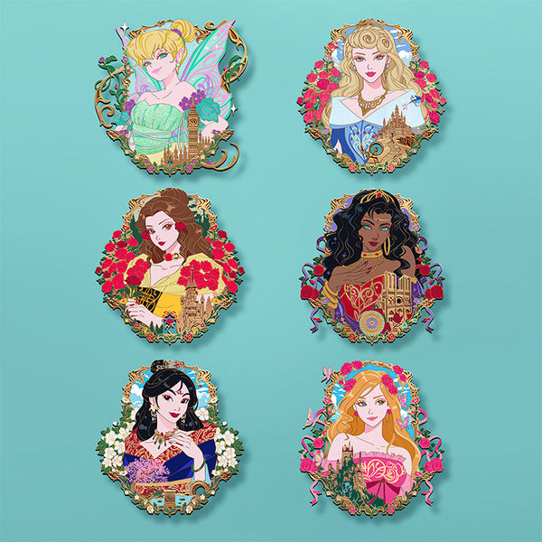 [Pre-Order] Patreon Exclusive Free to Dream Designer Doll Enamel Pin Bundle