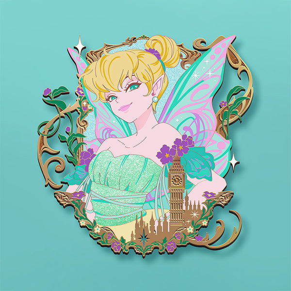 [Pre-Order] Patreon Exclusive Free to Dream Tinkerbell Designer Doll Enamel Pin