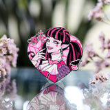 MONSTER HIGH GRAPHIC-STYLE ENAMEL PIN BUNDLE