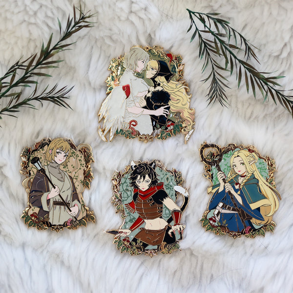 Dungeon Meshi Portrait Enamel Pin Bundle