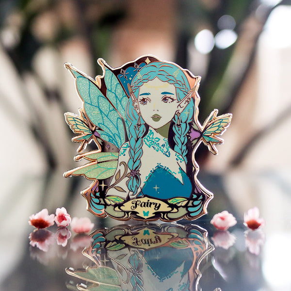 PATREON EXCLUSIVE FAIRY MYTHICAL GIRLS ENAMEL PIN