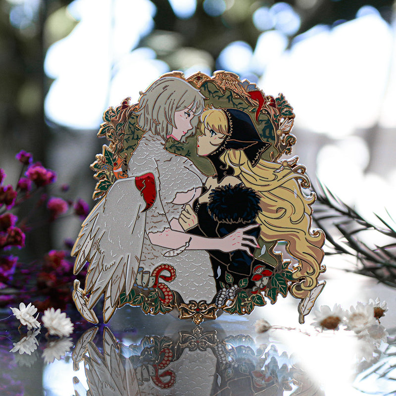 Farcille Dungeon Meshi Portrait Enamel Pin