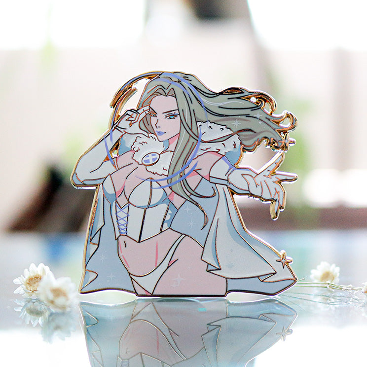 LE Emma Frost Women of Comics Wave 4 Enamel Pin