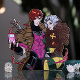 Rogue and Gambit Women of Comics Wave 7 Enamel Pin