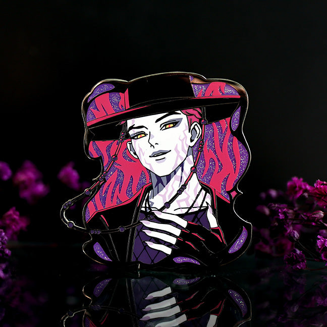 SAJA BOYS YOUR IDOL ABBY ENAMEL PIN