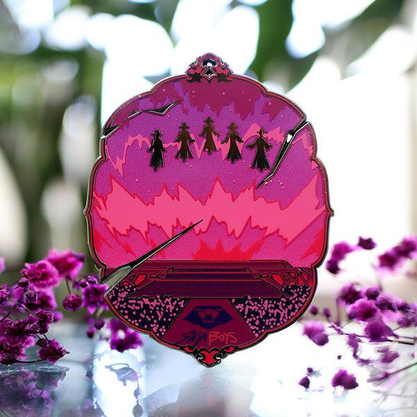 [PRE-ORDER SHIPS JAN 2026] SAJA BOYS YOUR IDOL LANDSCAPE ENAMEL PIN