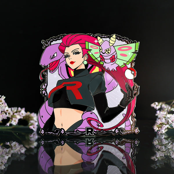 LE Patreon Exclusive Jessie Team Rocket BLACK UNIFORM VARIANT Enamel Pin