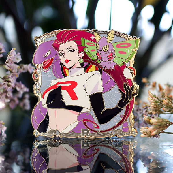 Jessie Team Rocket Fierce Femme Wave 3 Enamel Pin