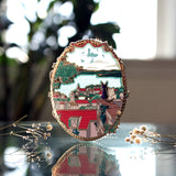 [PRE-ORDER SHIPS JULY] Kiki Ghibli Landscapes Stained Glass Enamel Pin