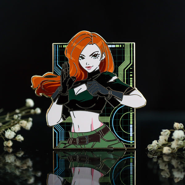 Patreon Exclusive Kim Possible Enamel Pin