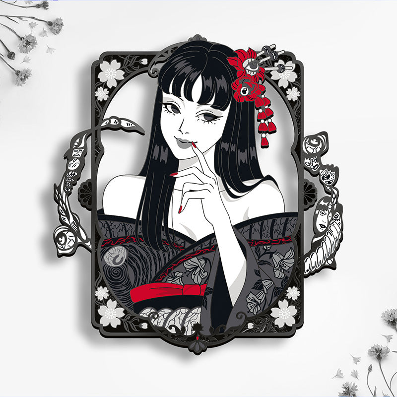 [Pre-Order] Tomie Kimono Blossom Wave 2 Enamel Pin