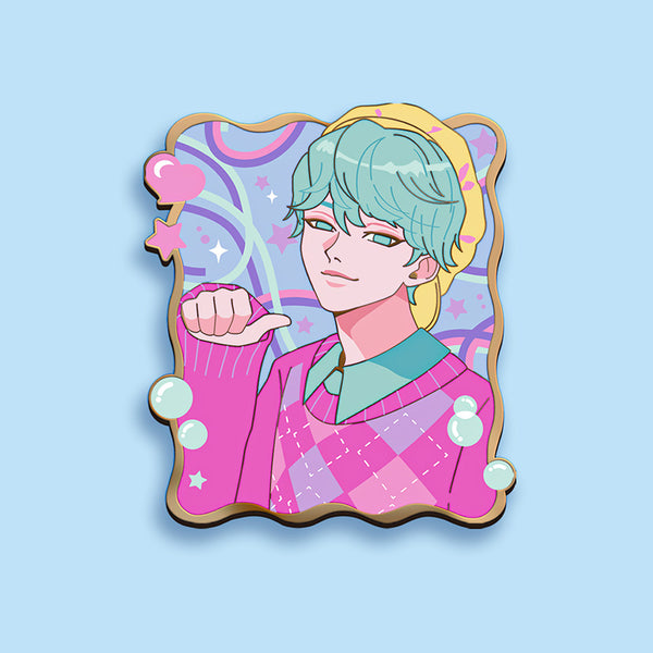 [PRE-ORDER] SAJA BOYS SODA POP BABY ENAMEL PIN