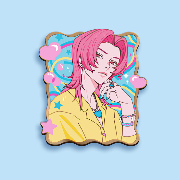 [PRE-ORDER] SAJA BOYS SODA POP ROMANCE ENAMEL PIN