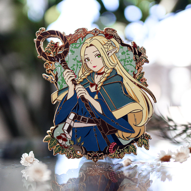 Marcille Dungeon Meshi Portrait Enamel Pin