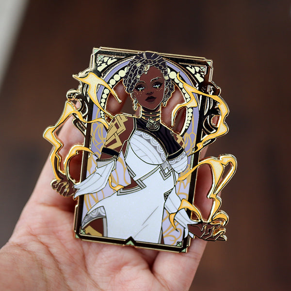 Councilor Mel Arcane Portraits Enamel Pin