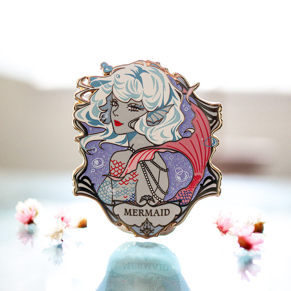 PATREON EXCLUSIVE MERMAID MYTHICAL GIRLS ENAMEL PIN