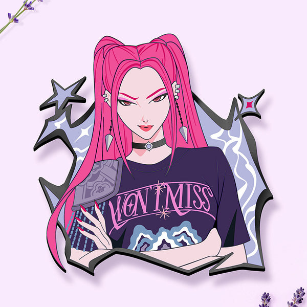 [Pre-Order] Patreon Exclusive Mira KPop Demon Hunters Enamel Pin