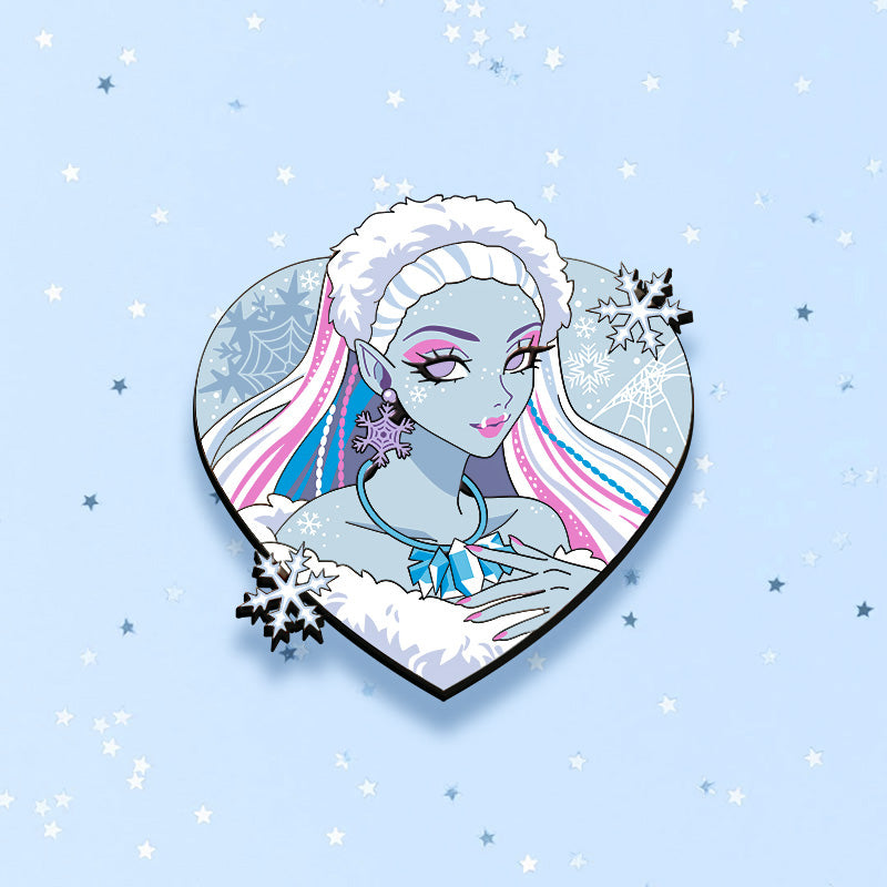 [PRE-ORDER] MONSTER HIGH ABBEY GRAPHIC-STYLE ENAMEL PIN