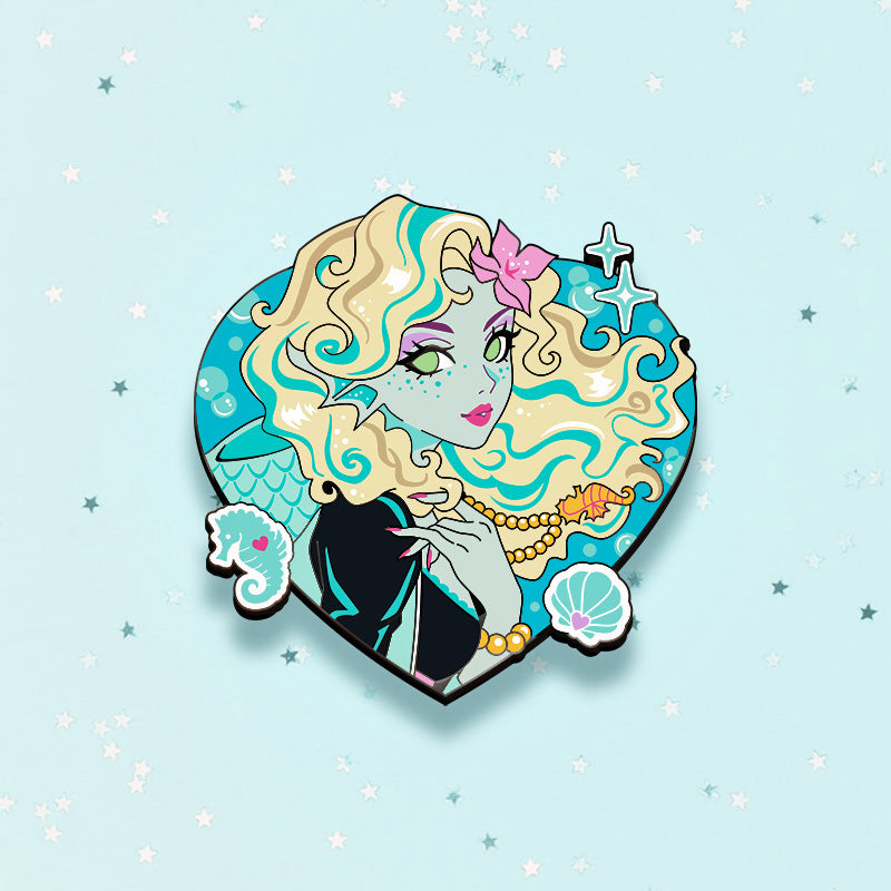 [PRE-ORDER] MONSTER HIGH LAGOONA GRAPHIC-STYLE ENAMEL PIN