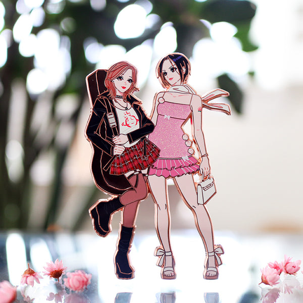 Nana and Hachi Style Swap Deluxe Enamel Pin – Made by Nuwa