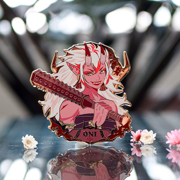 PATREON EXCLUSIVE ONI MYTHICAL GIRLS ENAMEL PIN