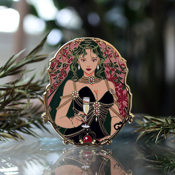 PATREON EXCLUSIVE PLUTO COUTURE ENAMEL PIN