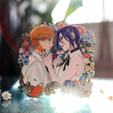 The Spider Catches the Butterfly (Reze and Denji) CSM Enamel Pin