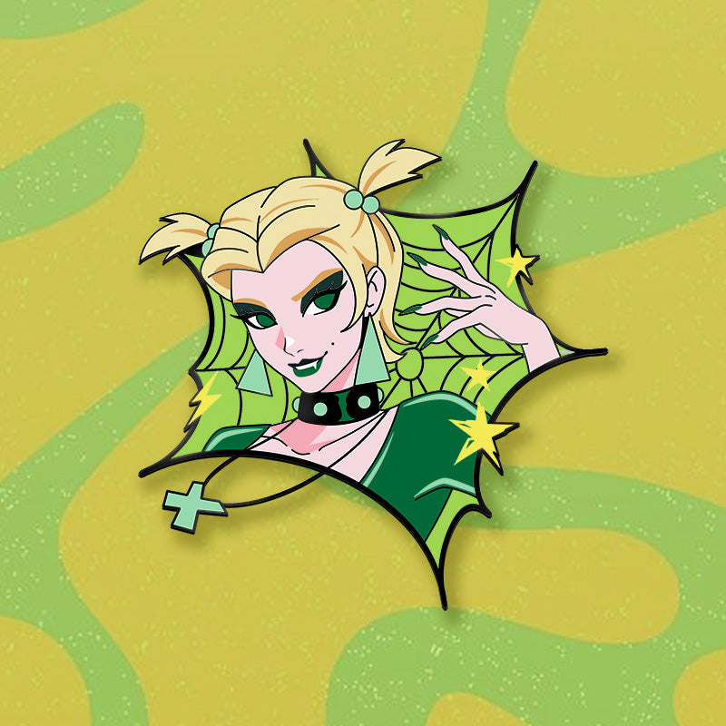 [Pre-Order] Dusk Graphic-Style Hex Girls Enamel Pin