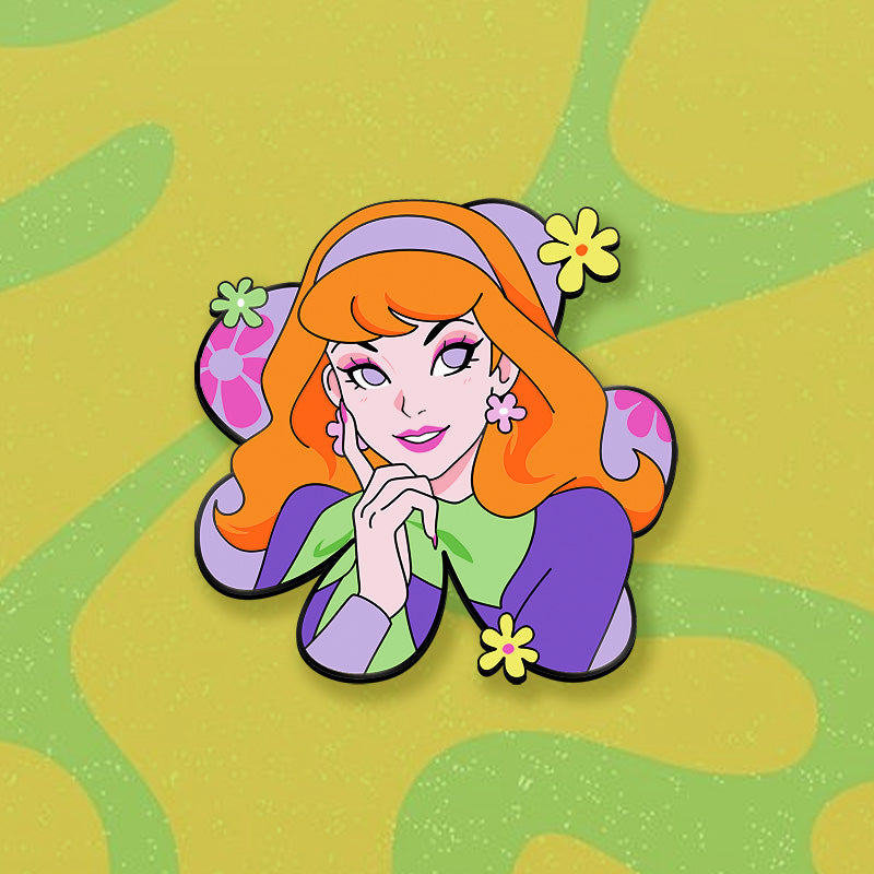 [Pre-Order] Daphne Graphic-Style Mystery Girls Enamel Pin