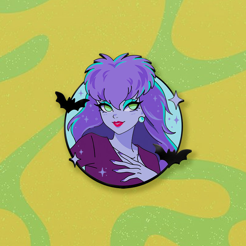 [Pre-Order] Sibella Graphic-Style Mystery Girls Enamel Pin