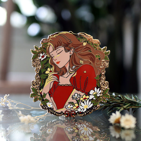 PATREON EXCLUSIVE SLEEPING BEAUTY GRIMM GIRLS ENAMEL PIN