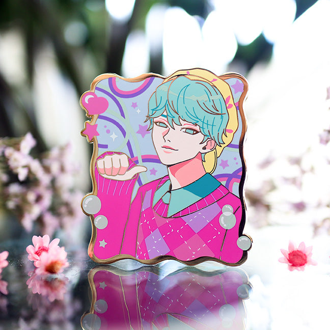 SAJA BOYS SODA POP BABY ENAMEL PIN