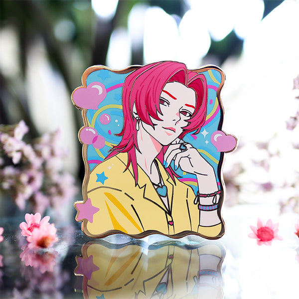 SAJA BOYS SODA POP ROMANCE ENAMEL PIN