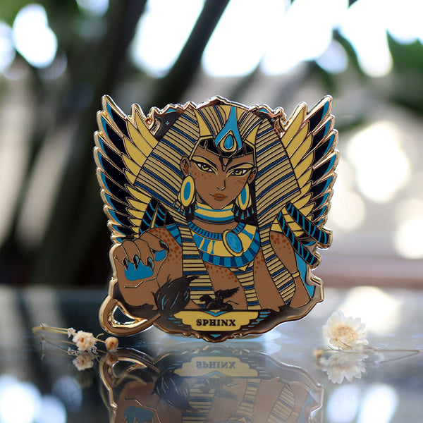 Patreon Exclusive Sphinx Mythical Girls Enamel Pin